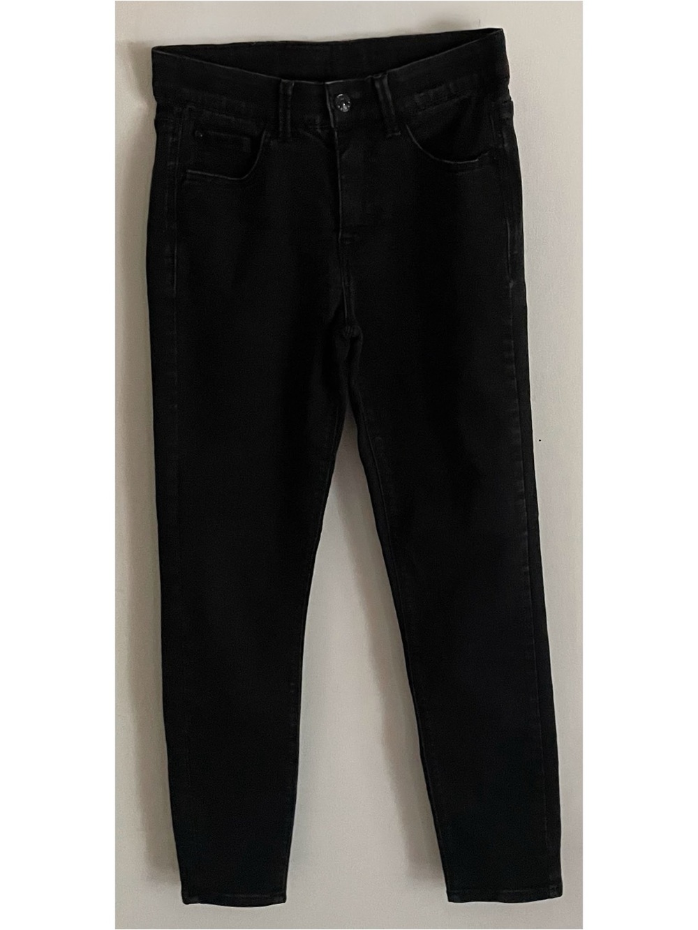 Curve Appeal Slim Black High-Rise Skinny Jeans